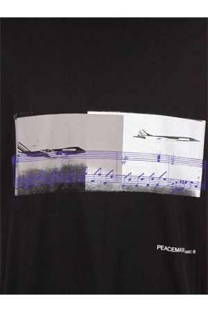 Black cotton T-shirt OAMC PEACEMAKER | PCM3OT01AJE001099BLACK